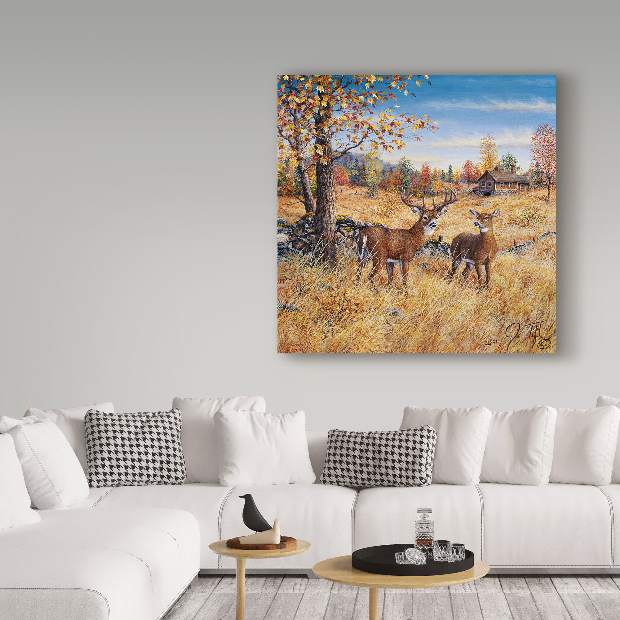 Trademark Art Jeff Tift Colors Of Autumn On Canvas by Jeff Tift