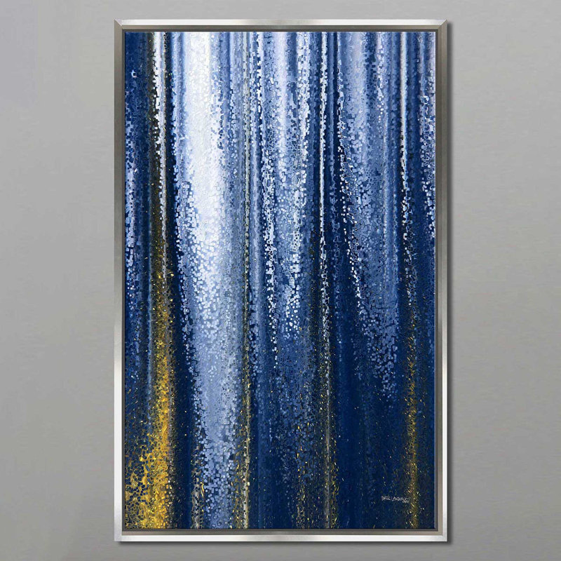 «Matthew 19:26 People Of Possibilité» par Mark Lawrence - reproduction d'art, Cadre flottant argent
