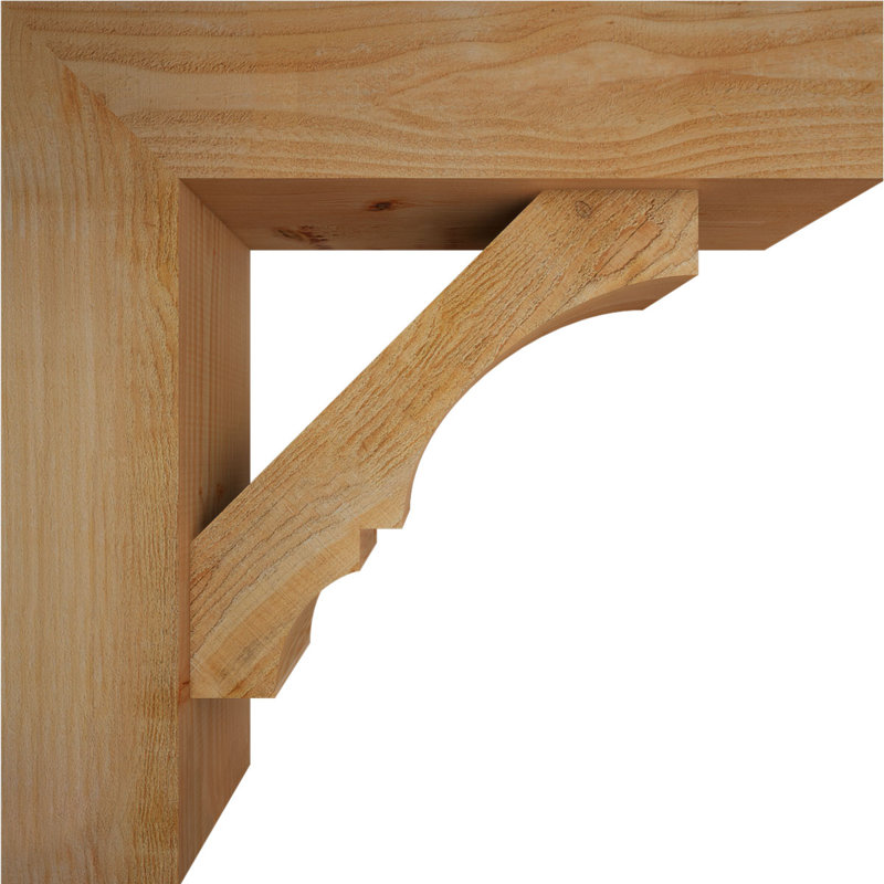 Support de bloc Balboa avec entretoise décalée, 30 x 30, Sapin Douglas de l 8 po (scié brut)