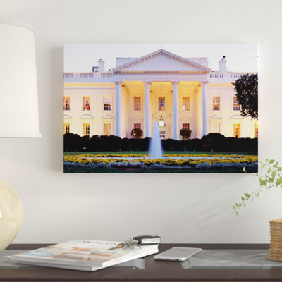 " Northern Façade Portico, White House, Washington D.C., USA " by Panoramic Images