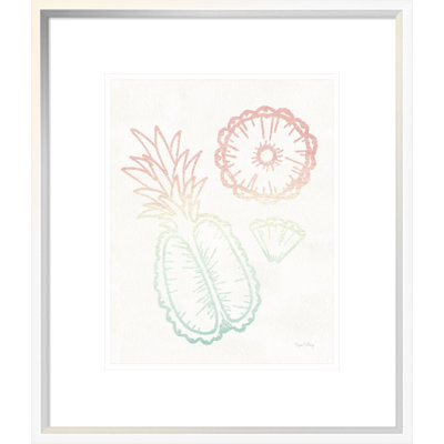 " Sunset Palms Fruit II " by Elyse DeNeige