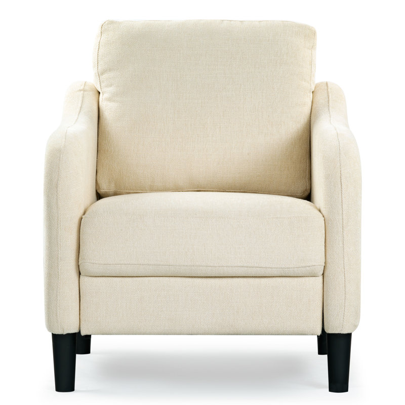 Hasina 32.4'' Wide Armchair, Cream