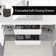  Angela 48 inch Fully Assembled Single Floating Bathroom Vanity with Solid Surface Sink