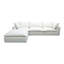 Canapé modulaire rembourré et réversible 4 pièces Ellaria-1227953805
