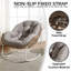 Chaise berçante d'extérieur rembourrée Serkan-1843827726-1843827712