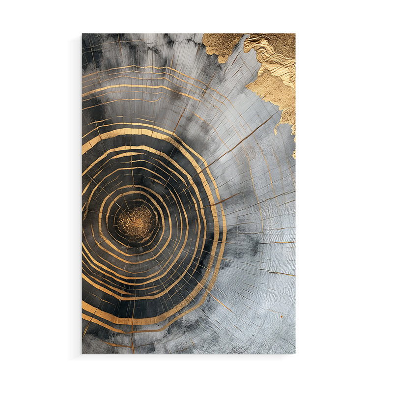 Série ABSTRACT CCLVII - Impression sur toile seulement - NON CADRE, H 27 po x l 18 po