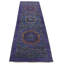 Hand Knotted Wool Area Rug in Gray And Purple