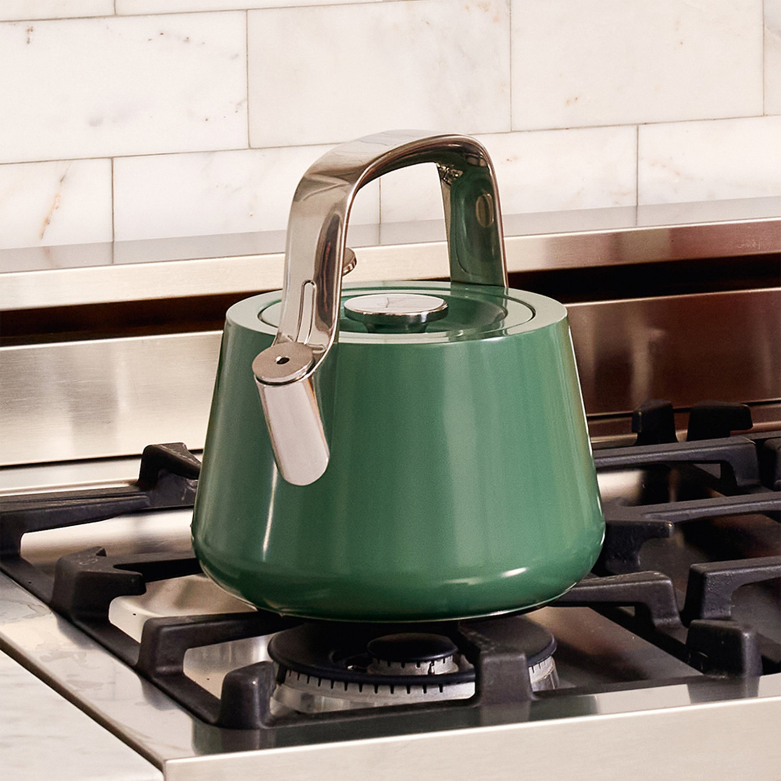 Caraway Stovetop Whistling Tea Kettle, Sage