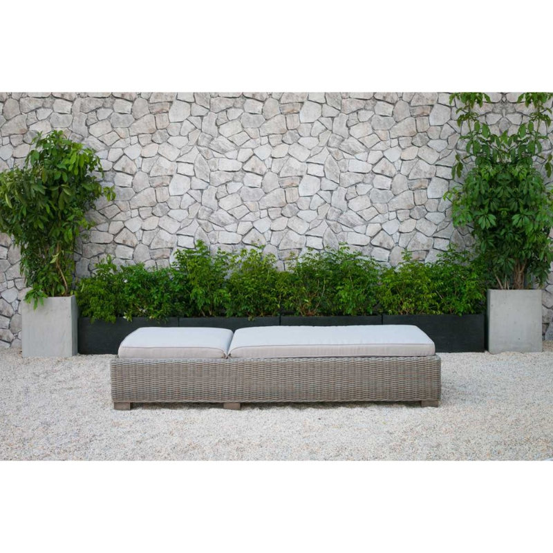 Chaise longue avec coussin Doutzen