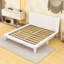 Base de lit plateforme en bois avec tête de lit-1185443786-1185443785