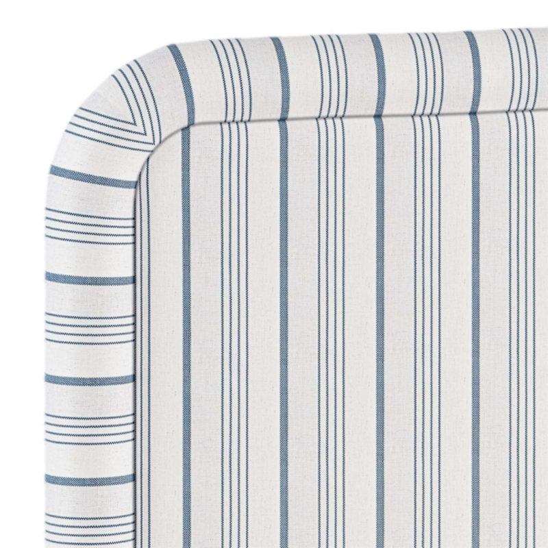 Lit tapissier Pearce Modern Farmhouse, Queen