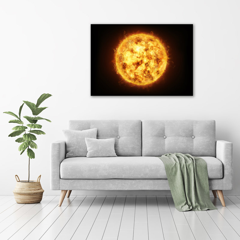 Sun - Wrapped Canvas Print