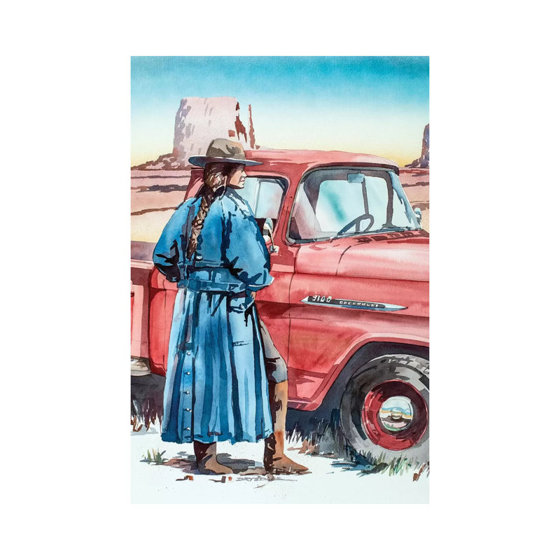 Old Red by Bill Drysdale - Wrapped Canvas Print, 66.04 cm H x 45.72 cm W x 3.175 cm D