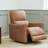 Santo 33" Genuine Leather Swivel Power Recliner-107225110