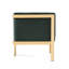 Fauteuil d'appoint rembourré en velours Paramount-1687030239