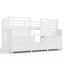 Lit mezzanine moderne avec tablettes et éclairage intégré Giran-126135004