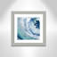 Ariana «Agate Blue And Turquoise II», reproduction d'impression encadrée-392127191-392127195