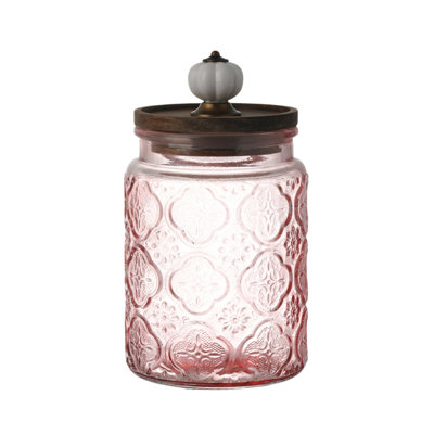 glass storage jar Vintage Glass Storage Jar For Kitchen Miscellaneous Grains Coffee Beans  Storage Sealed Jar