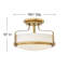 Plafonnier semi-encastré 14,5 po Harper 1 lumière-368202033-323621314