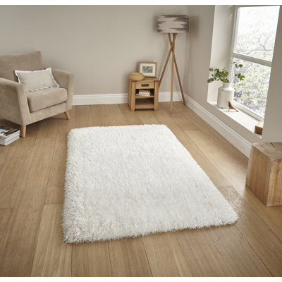 Hetzel area rug Hand Tufted Rectangle Red