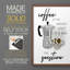 «Coffee is the Response» - Impression encadrée de qualité supérieure - Prêt à accrocher - Aucun clou requis - Aucun clou requis-226147535-226147532
