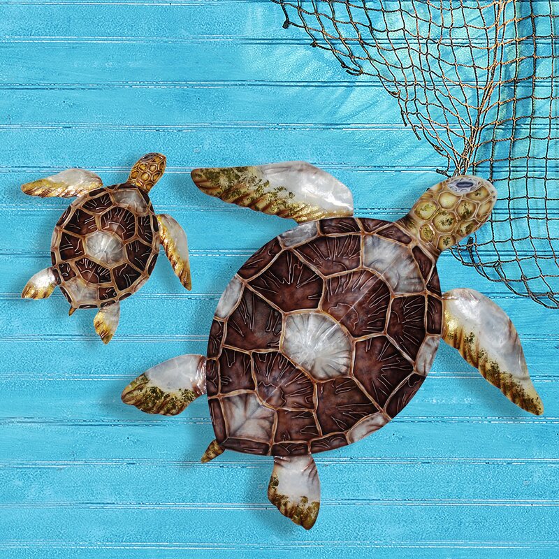 Bayou Breeze Sea Turtle Wall Décor & Reviews | Wayfair