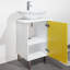 Ensemble de meuble-lavabo moderne en céramique-325309252