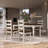 Wood Dining Table White Distressed | Furniture Dash-636023772