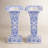 Spode Judaica Sabbath Candlesticks 7.5"