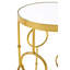 Lizeth Glass Top Abstract Nesting Tables