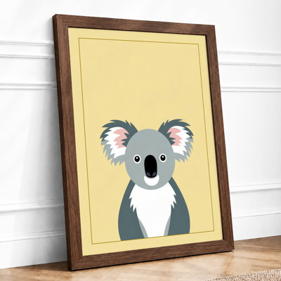 Gentle Koala Modern - Framed Print