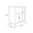 Nordic style multi-purpose accent cabinet