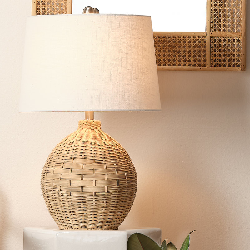 Lampe de table 22 po Agam, Naturel