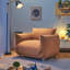 Fauteuil en laine de 37 po de largeur Jaia-929298662