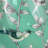 Flower and bird ceramic stool