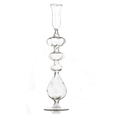 Abigails Alexandra Glass Candlestick