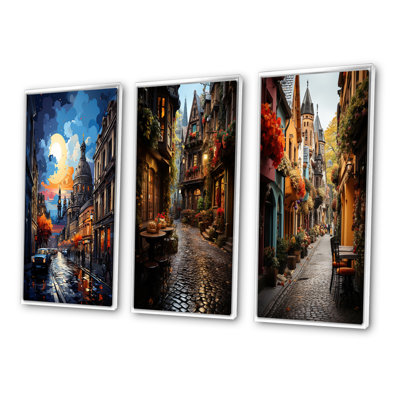 " Germany Dresden Baroque City " 3 - Pieces