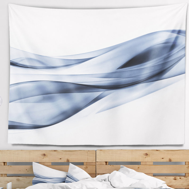 Abstract Polyester Tapestry, 50" H x 60" W