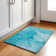 Premium Machine Washable Cerrito AMF507 Teal Rug