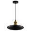 Mini-luminaire suspendu industriel 1 lumière pour la cuisine, la salle à manger, le couloir - base d'ampoule E26, compatible DEL - hauteur réglable avec certification BACL-545112801