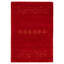Kashkuli Gabbeh Red Rug 4'3" x 5'10"