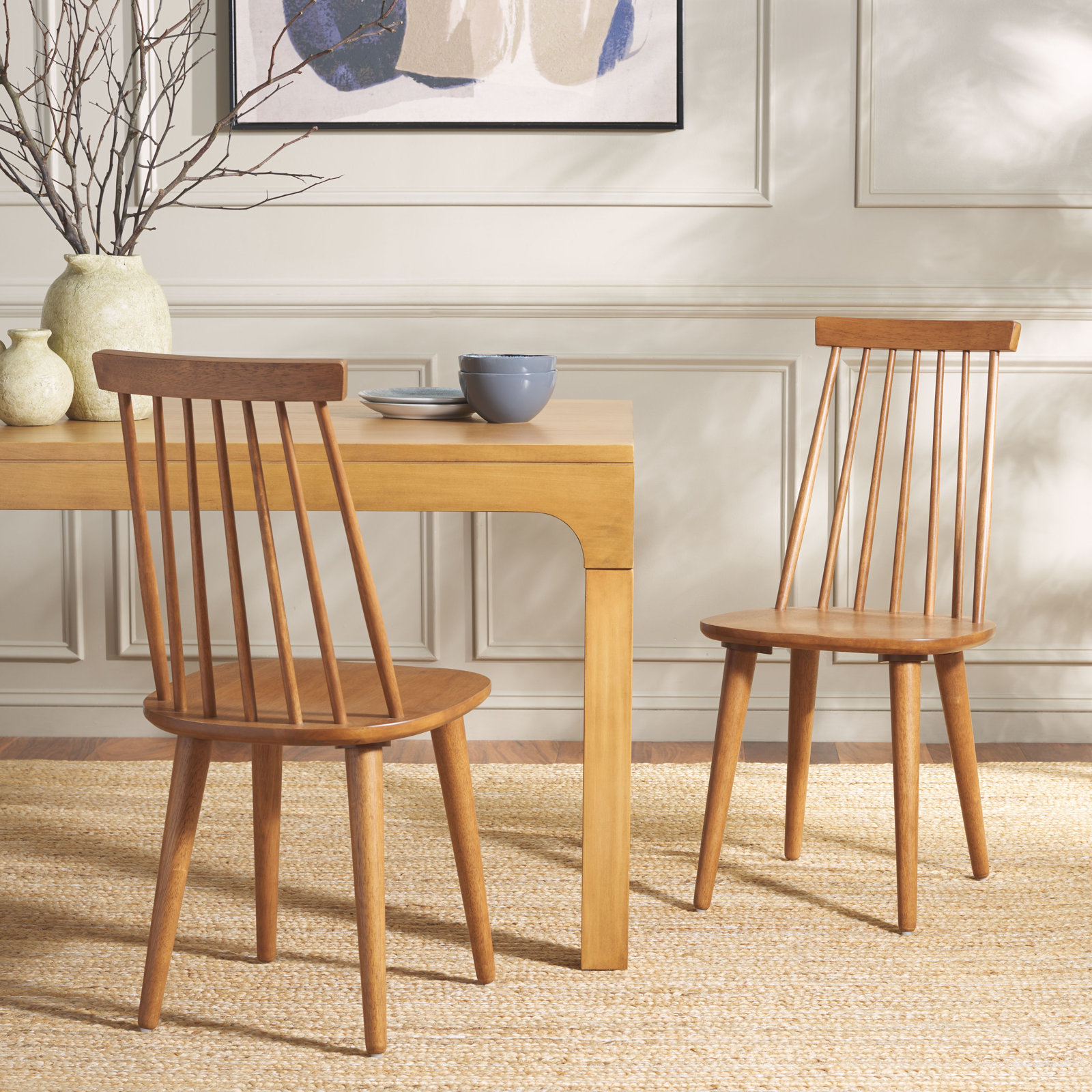 Rolde Dining Chair, Honey