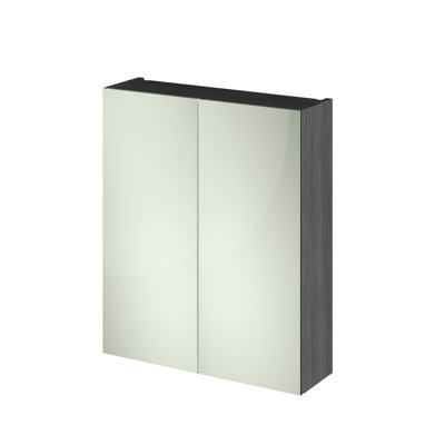 Arno 600mm W 715mm H Surface Frameless Medicine Cabinet Mirror 1 Fixed