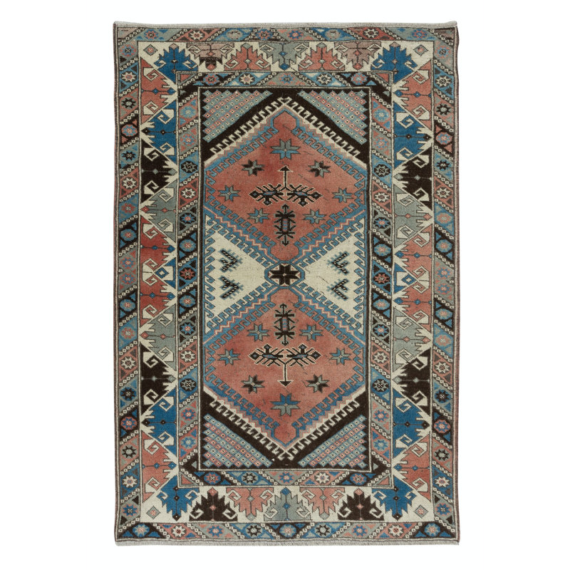 Hybale Hand Knotted Wool Floral Rug