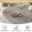 Amberly Luxury Modern Round Sintered Stone Dining Table Solid Wood Pedestal Kitchen Table For 2-8, One-step Installation-517018187-519124551