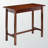 Cab Walnut Finish Dining Table with Two Storage Drawers, 33.1'' H X 39'' W X 19.5'' D