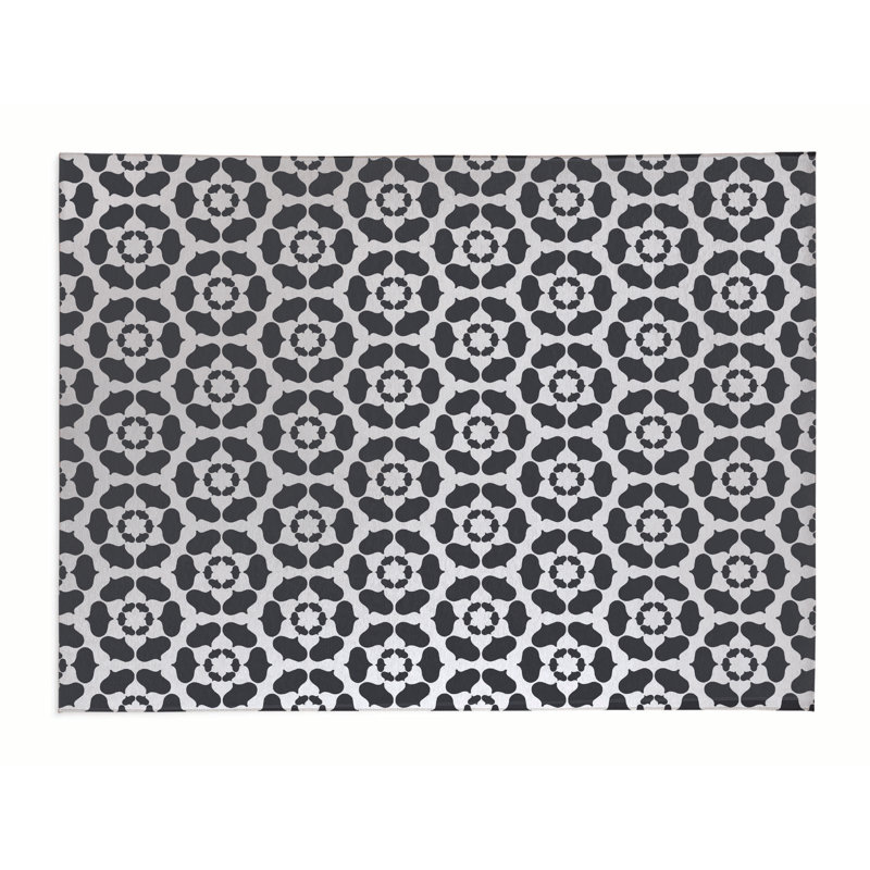 Tapis de chaise de bureau Cleo, L 60 po x P 84 po, Gris anthracite