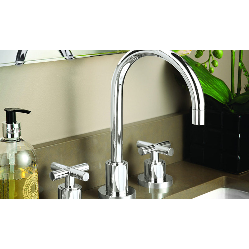 Tiburon 8" Widespread Lavatory Faucet, Matte Black