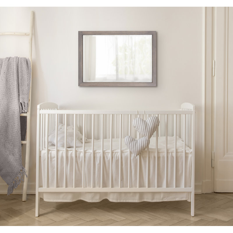 Miroir d'appoint Herbst, 24 po x 18 po, Gris