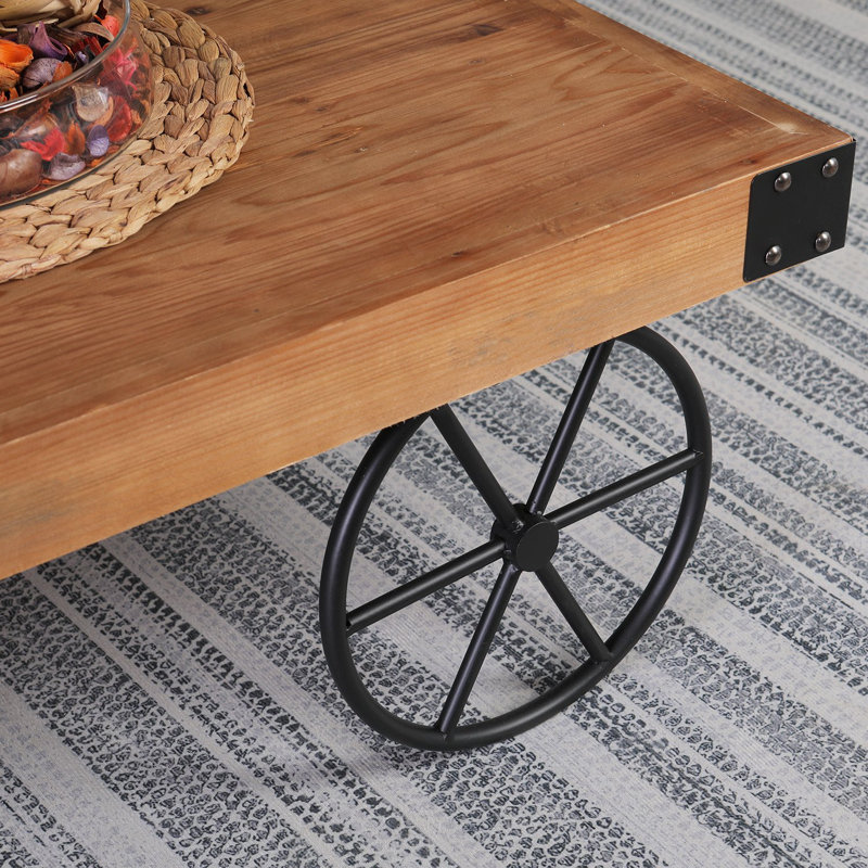 Table basse Brandine Wheel 1